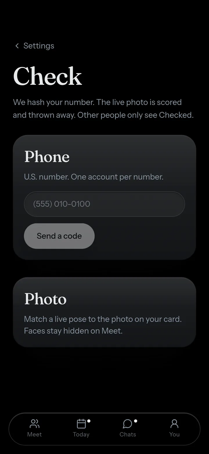 Check. Phone hashed, photo scored then gone.